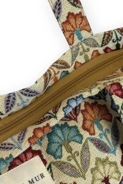 Bolsa Grande Cremallera Flora