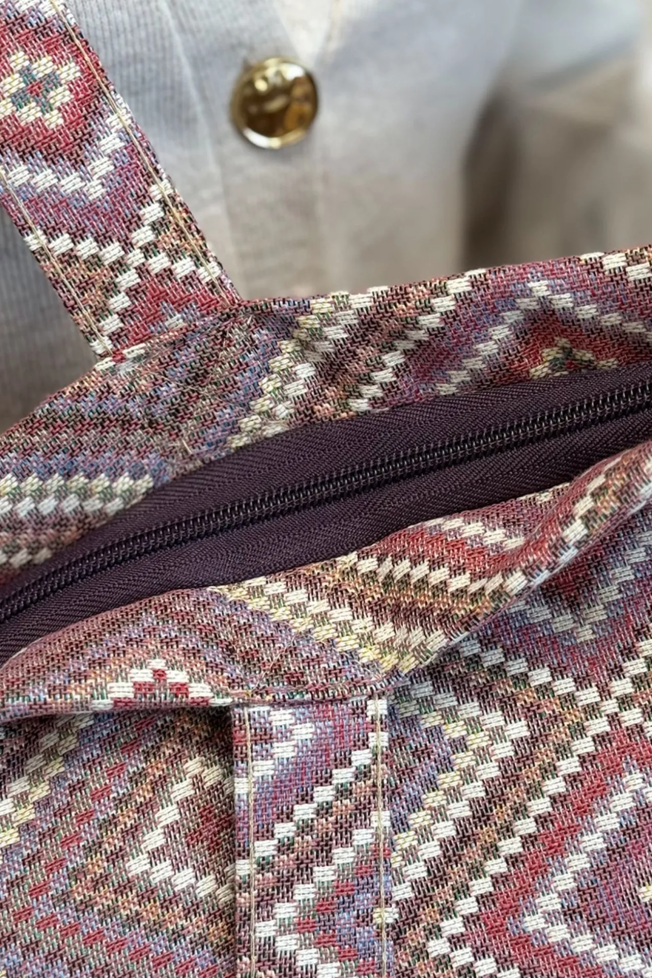 Bolsa Grande Cremallera Nana