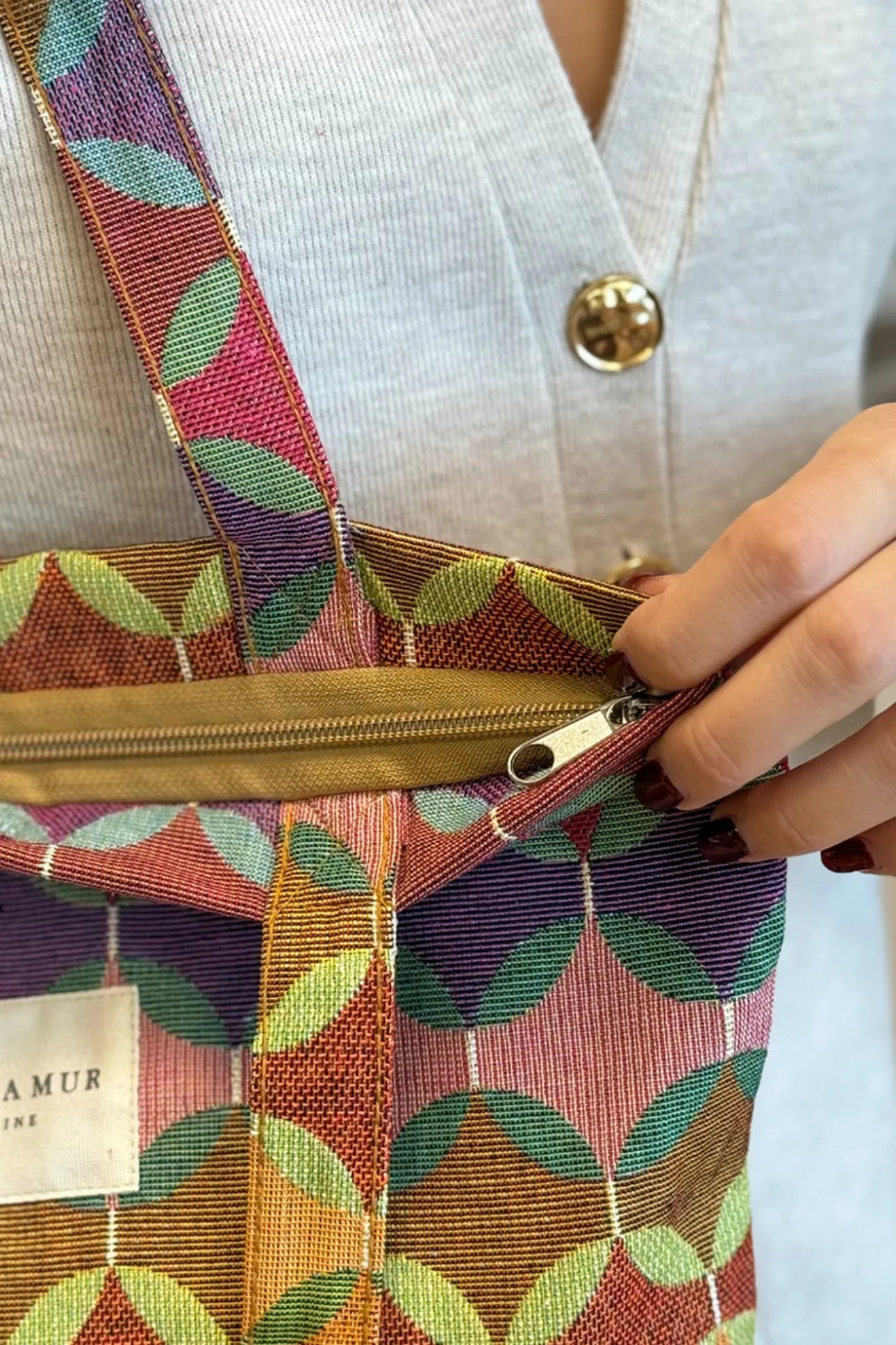 Bolsa Pequeña Cremallera Sal