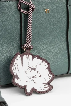 Bolso City con Charm de Flor