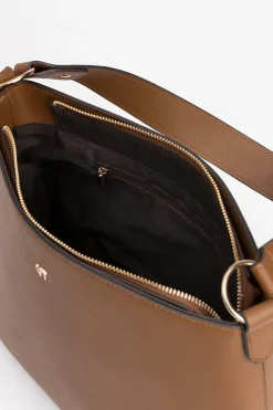 Bolso de Hombro Efecto Piel