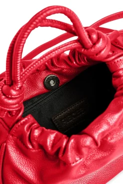 Bolso fruncido mediano