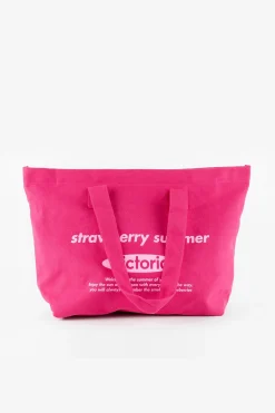 Bolso shopper algodón doble asa