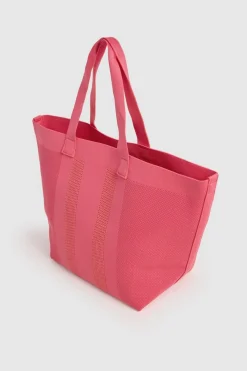 Bolso shopper de malla t&eacute;cnica