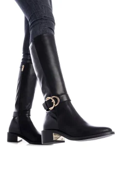 Bota mosquetera polipiel