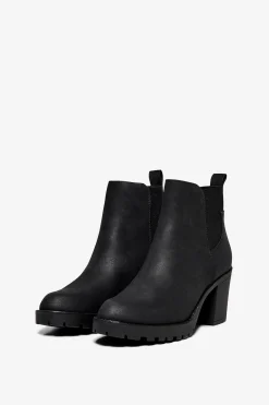 Bot&iacute;n chelsea tac&oacute;n piel vegana