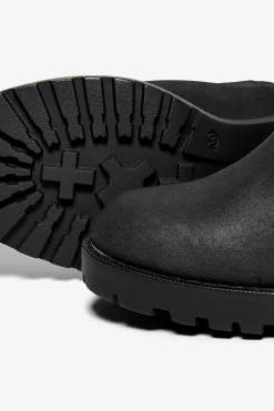 Bot&iacute;n chelsea tac&oacute;n piel vegana