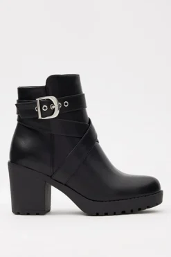 Botin Hebilla Cruzada