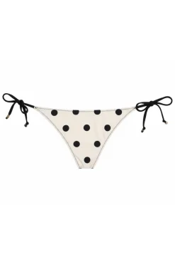 Braga bikini media tira estampado lunares reversible