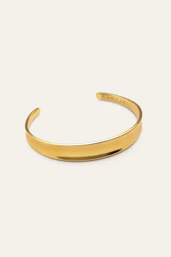 Brazalete Easy Acero Ba&ntilde;o Oro
