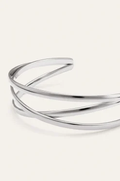 Brazalete Triple Diana Acero