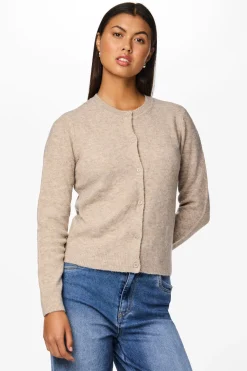 C&aacute;rdigan botones cuello redondo