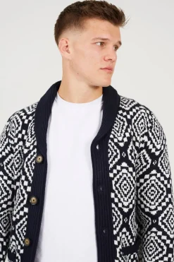 C&aacute;rdigan cierre de botones