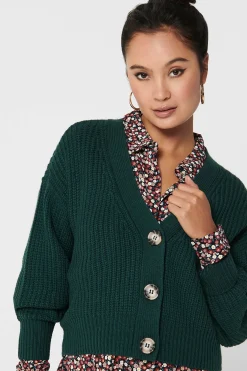 C&aacute;rdigan cierre de botones