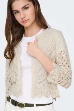 C&aacute;rdigan corto crochet