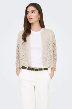 C&aacute;rdigan corto crochet