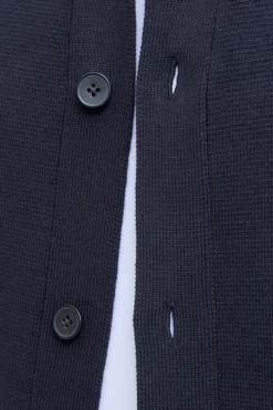 C&aacute;rdigan cuello polo