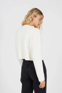 C&aacute;rdigan de punto con lazos