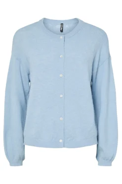 C&aacute;rdigan de punto con cuello redondo y manga ca&iacute;da