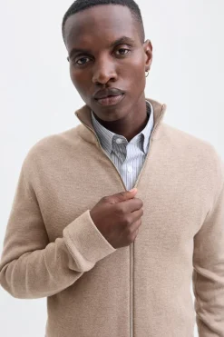 C&aacute;rdigan de punto estructurado