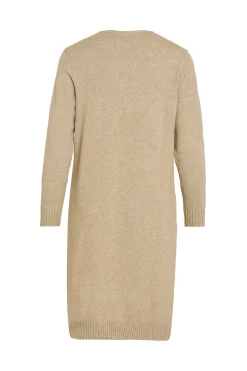 C&aacute;rdigan largo de punto con viscosa