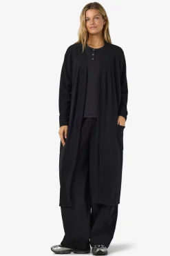 Cárdigan largo fino