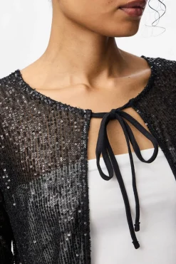 C&aacute;rdigan lentejuelas lazada