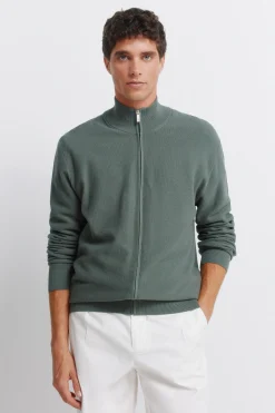 C&aacute;rdigan liso estructura