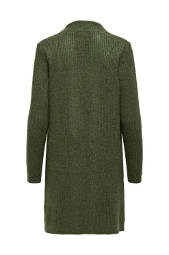 C&aacute;rdigan midi con bolsillos