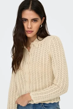 C&aacute;rdigan punto calado