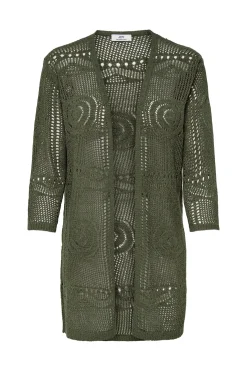 C&aacute;rdigan punto calado