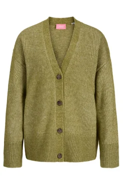 Cárdigan suave escote v