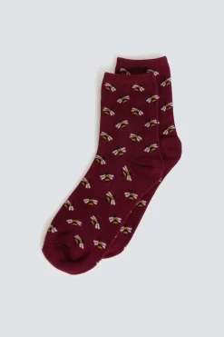 Calcet&iacute;n largo abejas