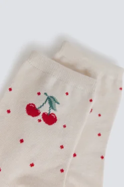 Calcet&iacute;n largo cerezas
