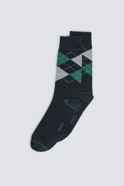 Calcet&iacute;n largo rombos