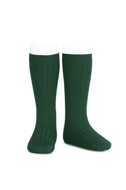 Calcetines altos b&aacute;sicos canal&eacute;