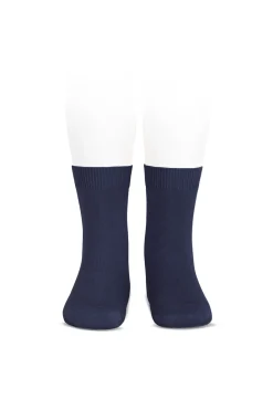 Calcetines cortos b&aacute;sicos punto liso