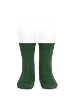 Calcetines cortos básicos punto liso