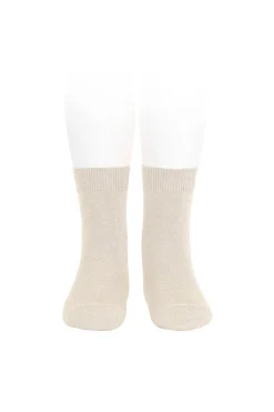 Calcetines cortos básicos punto liso