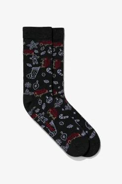 Calcetines navide&ntilde;os coloridos