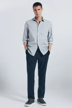 Camisa algod&oacute;n fil a fil