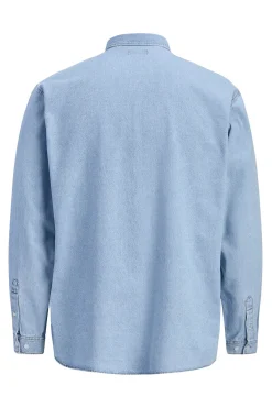 Camisa algod&oacute;n manga larga relaxed