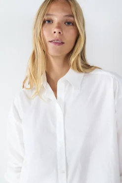 Camisa b&aacute;sica popel&iacute;n