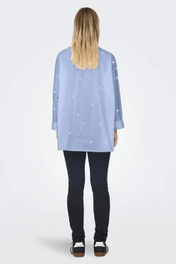 Camisa bajo asim&eacute;trico manga larga