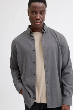 Camisa cl&aacute;sica sarga