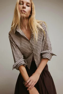 Camisa corta oversize