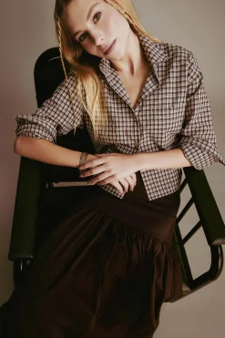 Camisa corta oversize