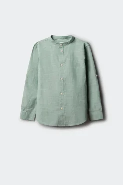 Camisa cotton slub ni&ntilde;o