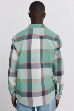 Camisa cuadros algod&oacute;n ligero