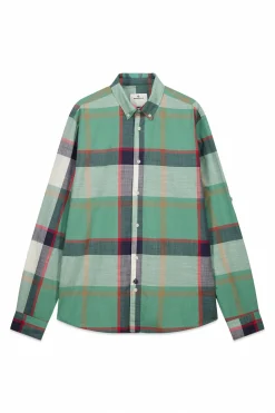 Camisa cuadros algod&oacute;n ligero